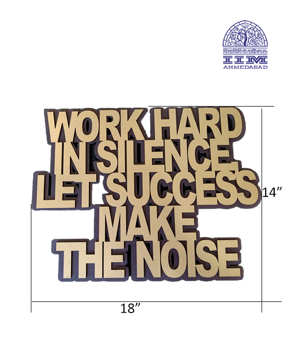 WORK HARD IN - BIG SIZE